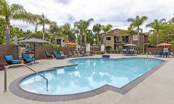 Resort-style pool and spa
